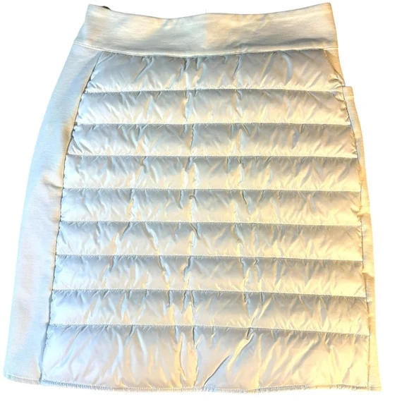Krimson Klover NWT Edge Down Winter Womens Skirt in Snow White Sz S - Picture 4 of 9